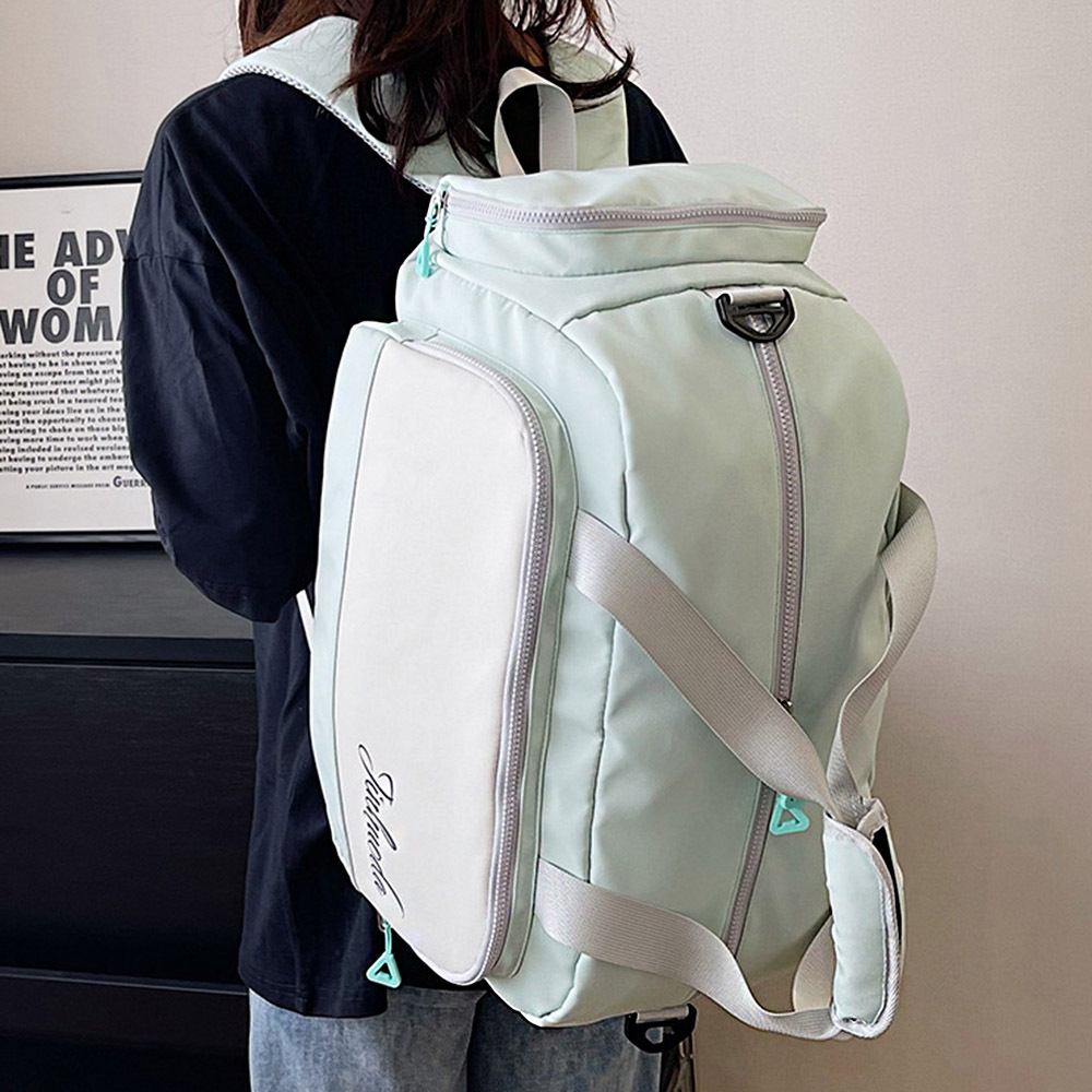 Fitness Sports Women Shoulder Travel Backpack Multifunctional Lady Crossbody Bag - Picture 14 of 42