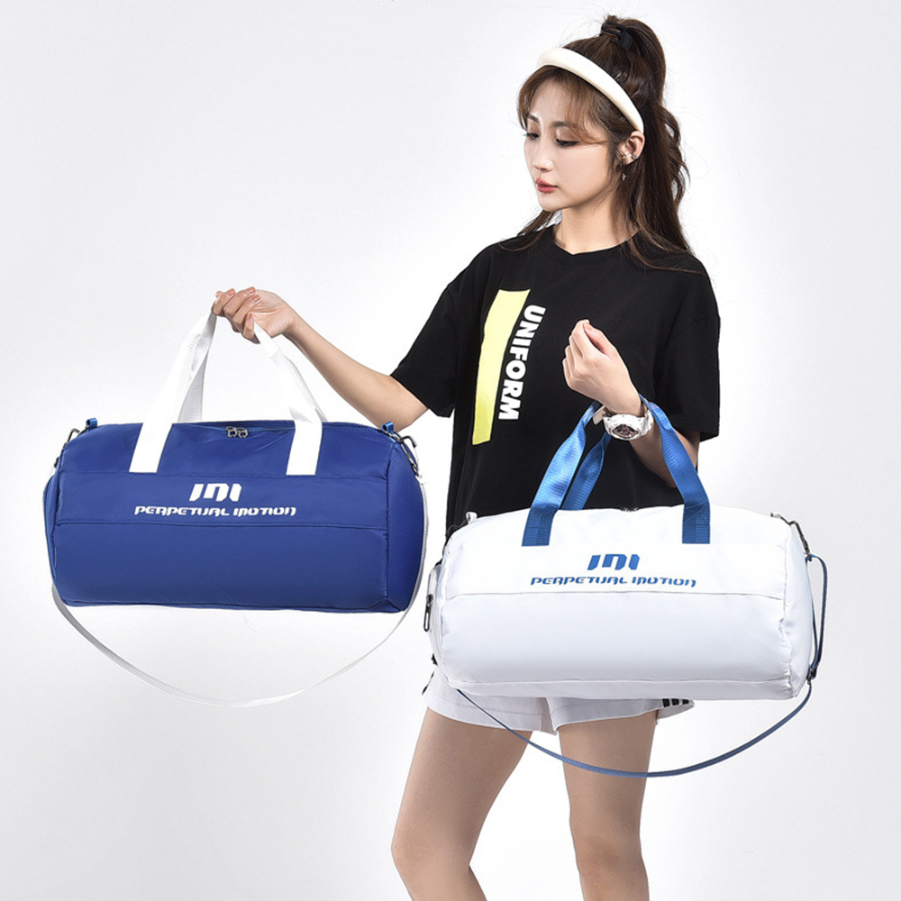 Sports Gym Bag Oxford Dry Wet Separation Bag Large Capacity Fitness Training Bag - Picture 34 of 48