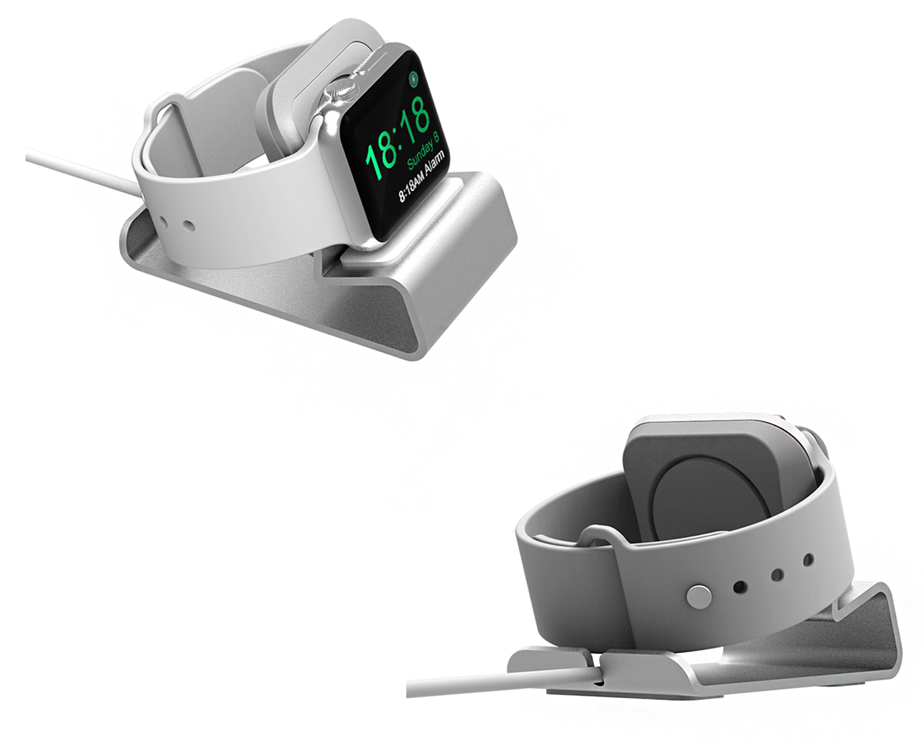 Aluminum alloy charge holder for Apple Watch - Picture 8 of 10