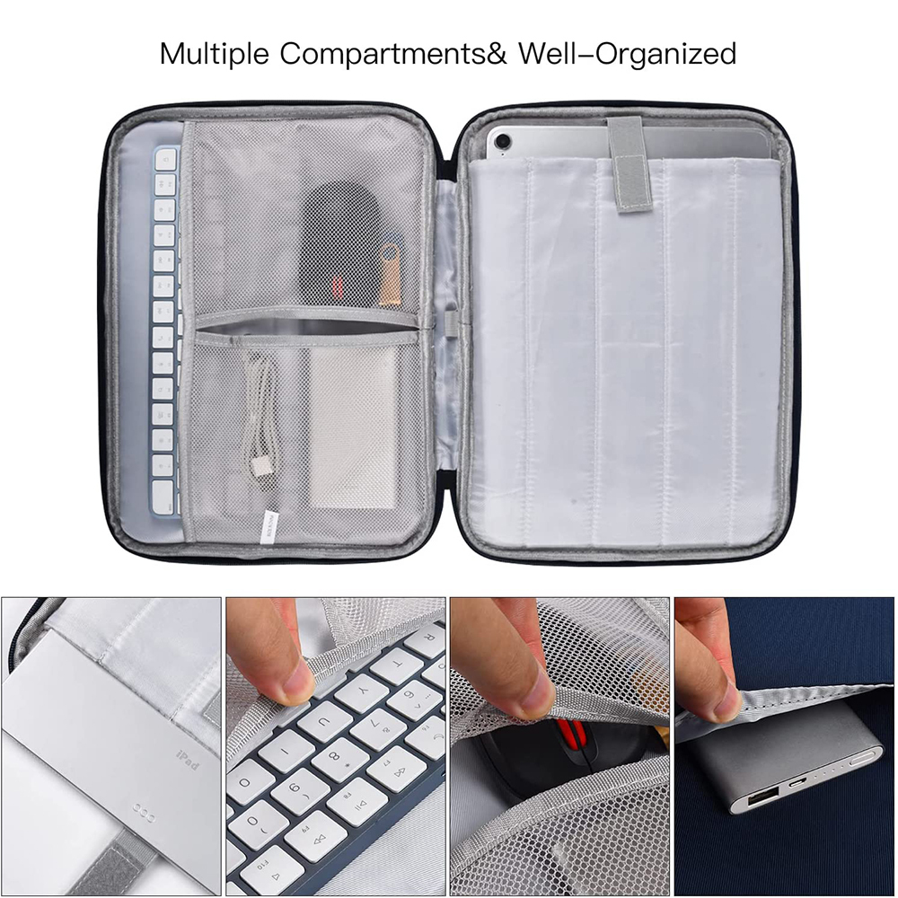 Sleeve Bag For Tablet Protective Bag Carrying Case iPad Handbag With Pocket - Picture 17 of 20