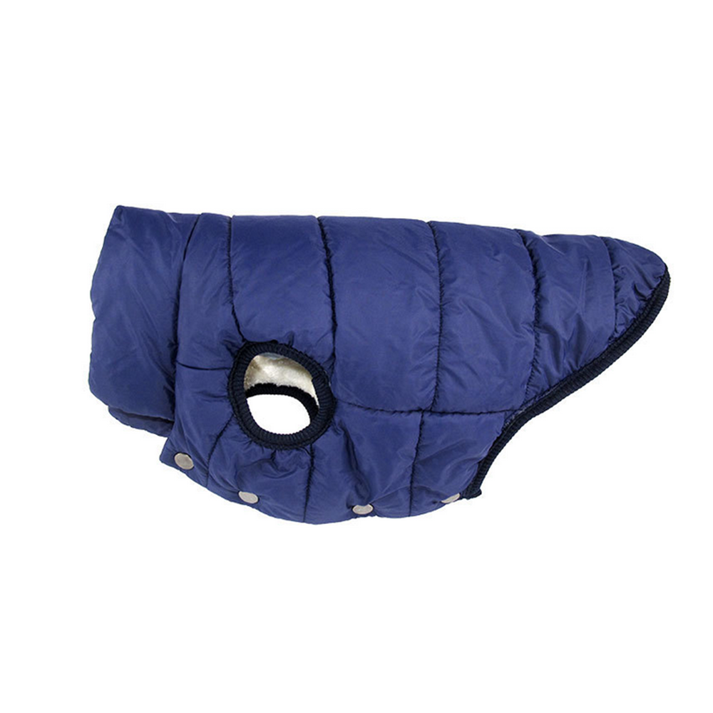 2 Layers Fleece Lined Warm Dog Jacket Winter Cold Weather Small Dog Coat - Picture 26 of 28