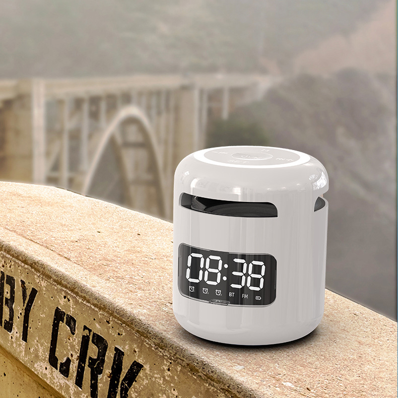 Bluetooth clock speaker outdoor mini portable small speaker - Picture 10 of 12