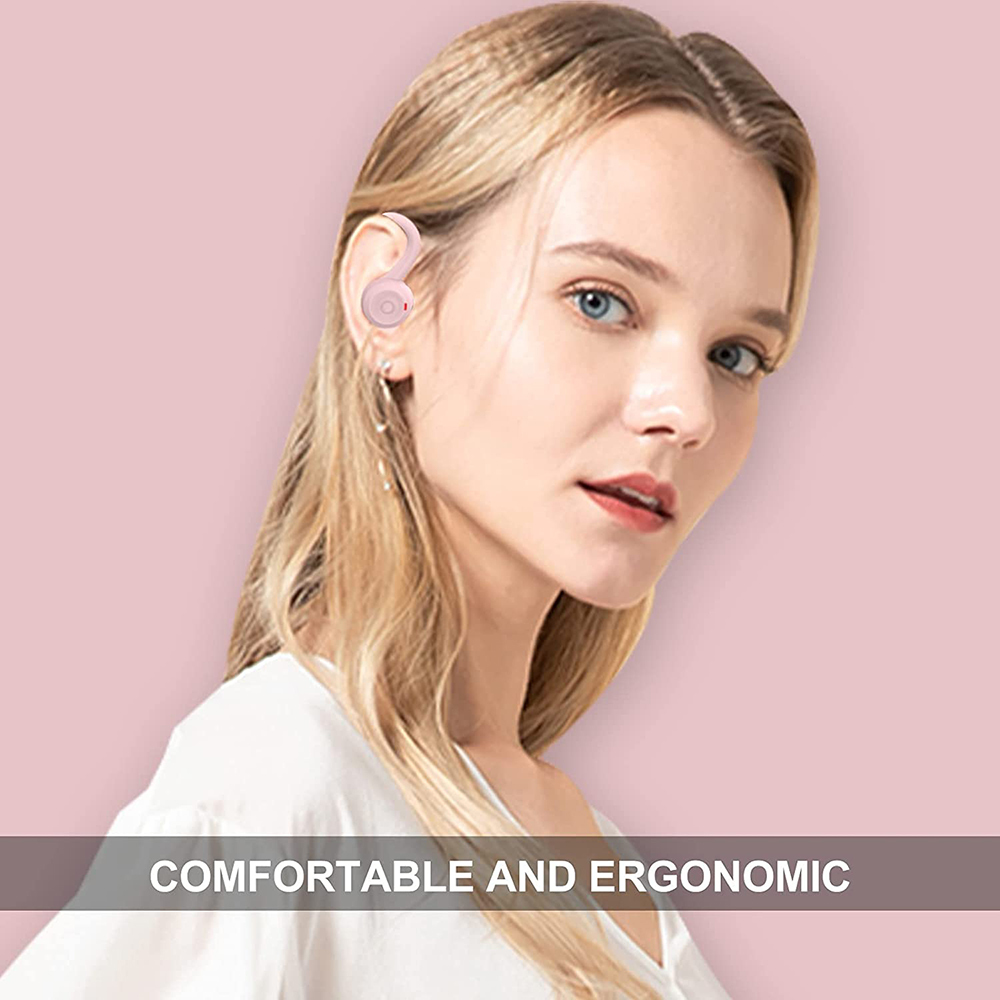 Sport Wireless Earbuds Bluetooth Earphones with Earhooks - Picture 4 of 37