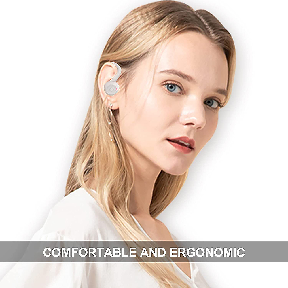 Sport Wireless Earbuds Bluetooth Earphones with Earhooks - Picture 34 of 37