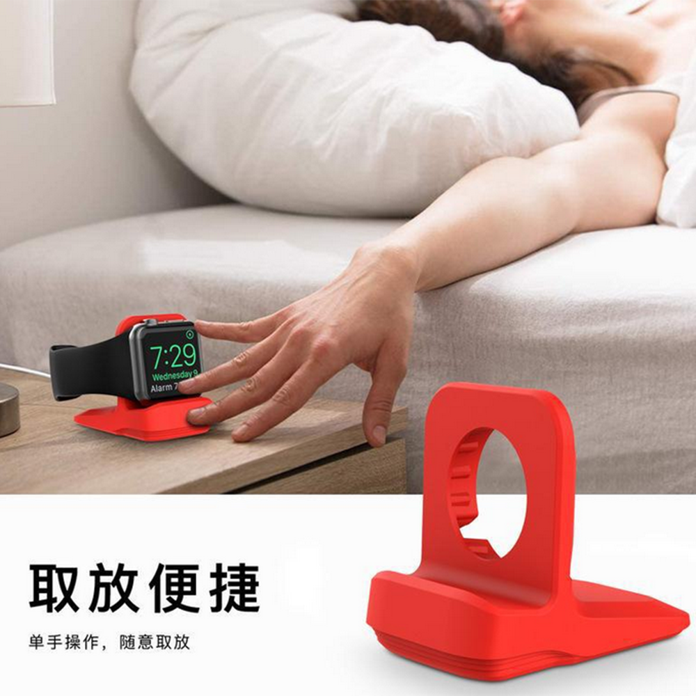Silicone Watch Charge Stand For Apple Watch - Picture 15 of 55