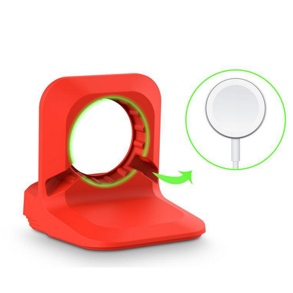 Silicone Watch Charge Stand For Apple Watch - Picture 16 of 55