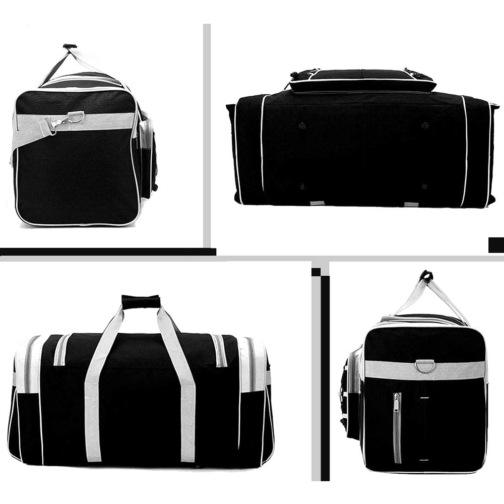 Travel Duffel Bag Foldable Bag Lightweight Oxford Cloth Gym Bag Luggage Bag - Picture 15 of 20