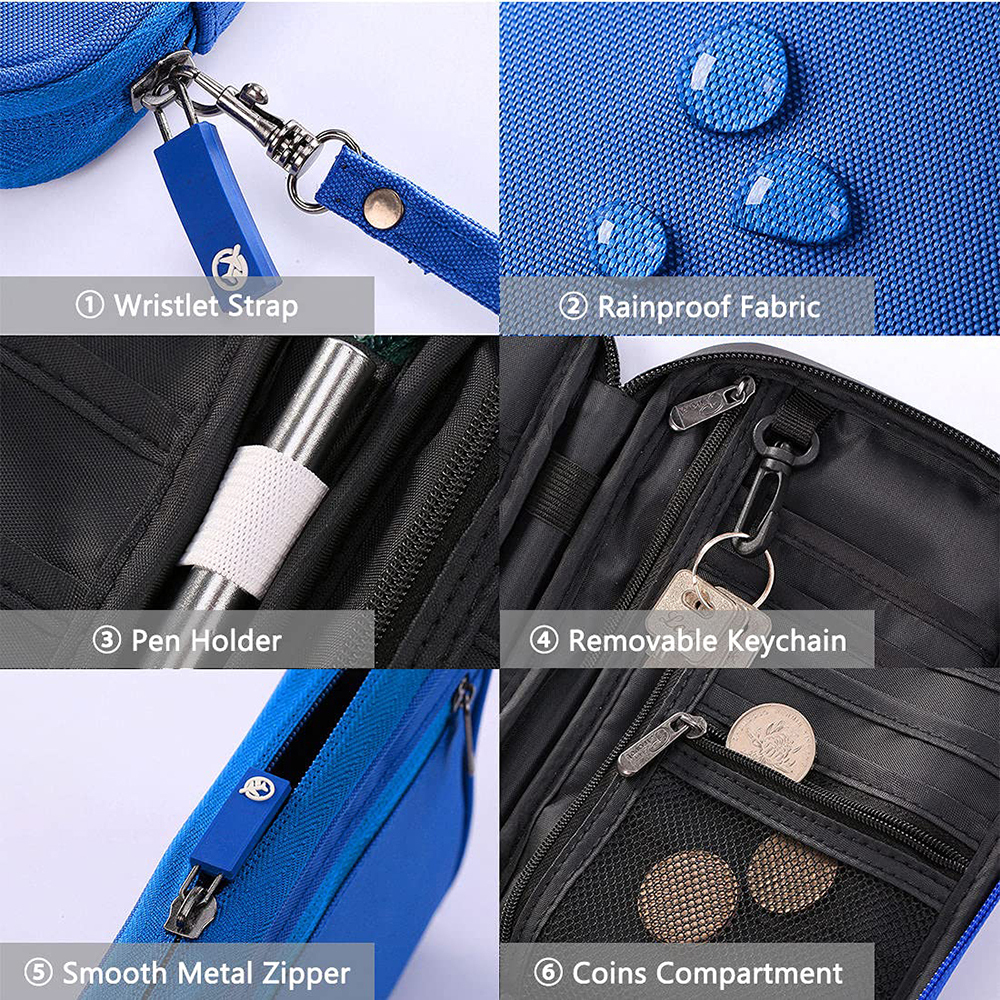 RFID Travel Passport Wallet Family Passport Holder Waterproof Document Organizer - Picture 37 of 40