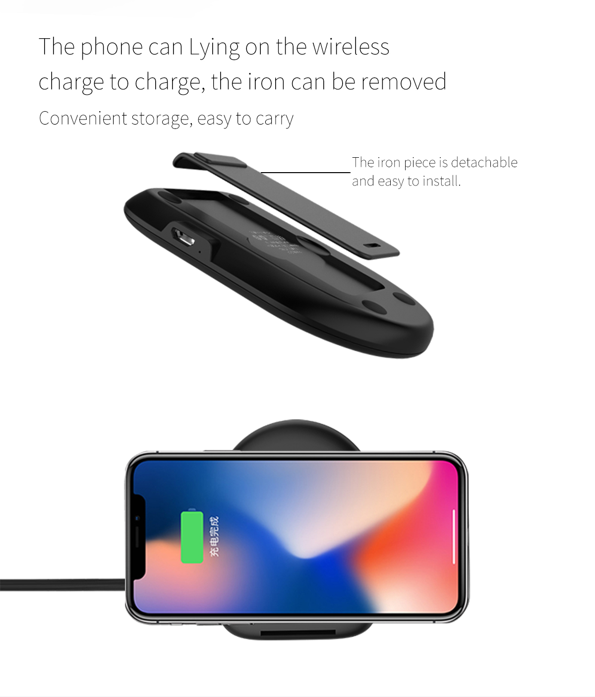 Golf WQ7 Single Coil Wireless Charging Stand 1A 5W - Picture 12 of 21