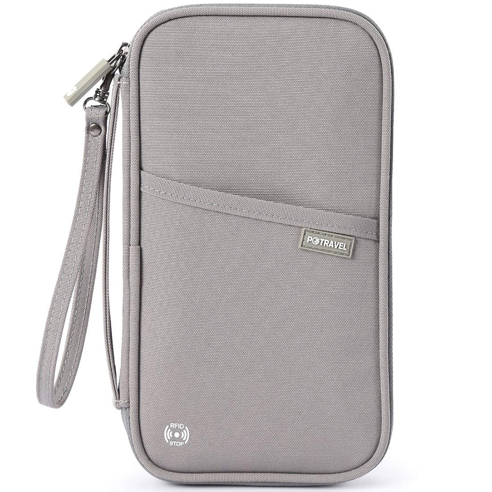 RFID Travel Passport Wallet Family Passport Holder Waterproof Document Organizer - Picture 13 of 40