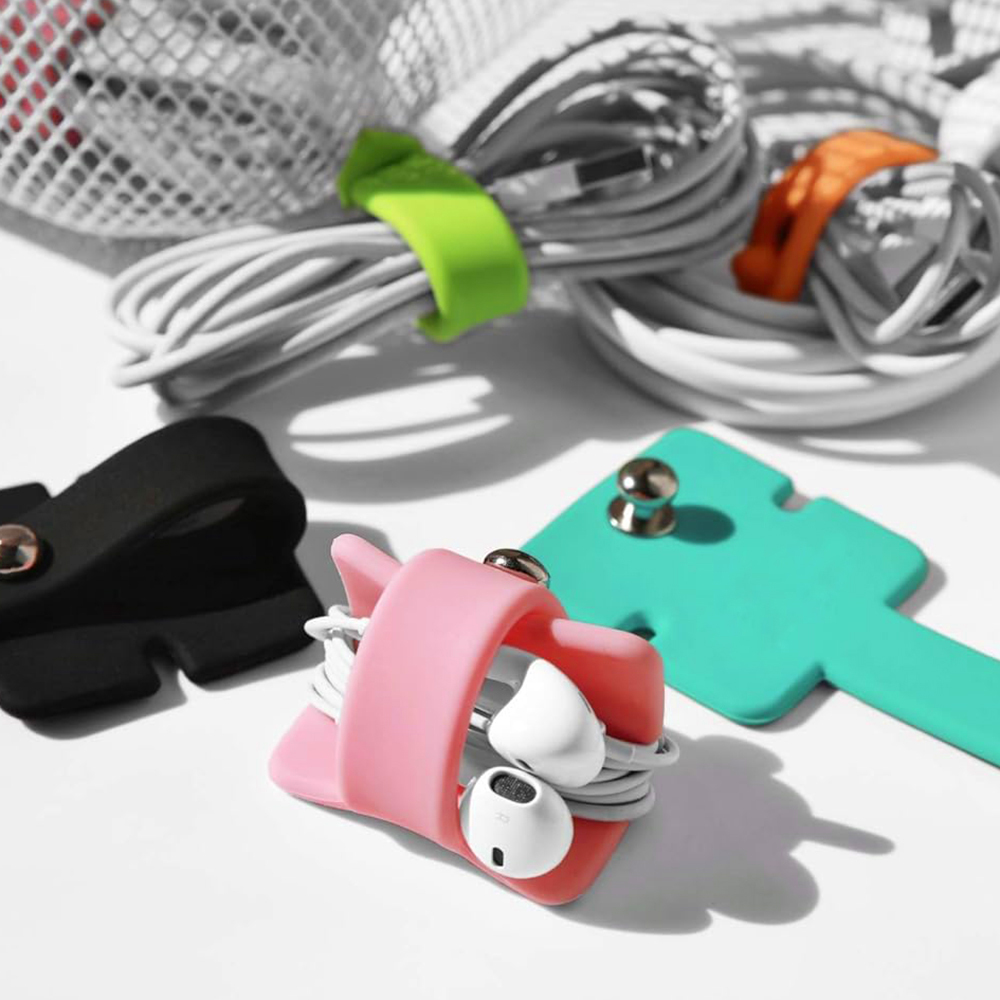 1/2 Pcs Cord Organizer Earbuds Holder Earphone Wrap Earphones Organizer - Picture 15 of 63