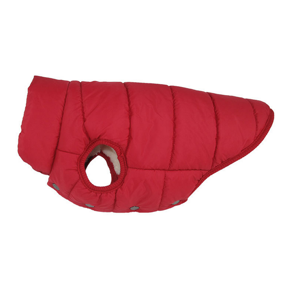 2 Layers Fleece Lined Warm Dog Jacket Winter Cold Weather Small Dog Coat - Picture 10 of 28