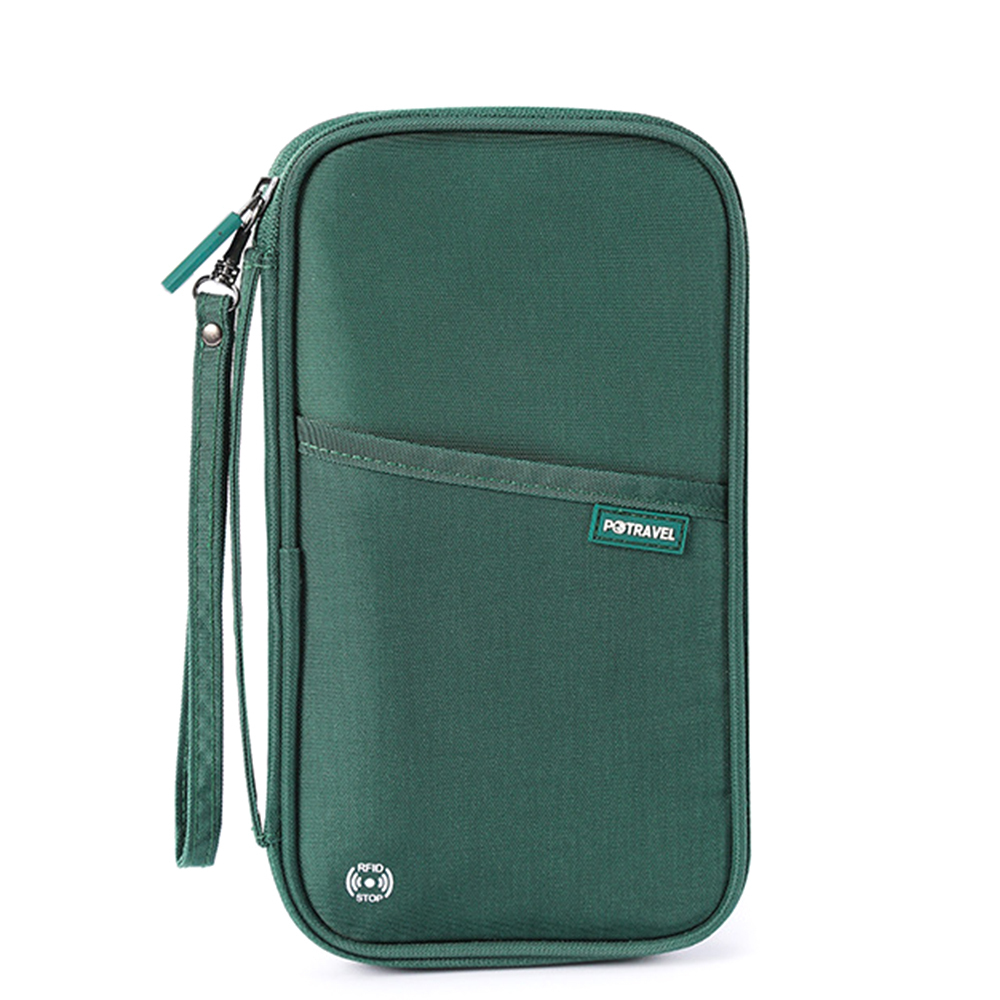 RFID Travel Passport Wallet Family Passport Holder Waterproof Document Organizer - Picture 14 of 40