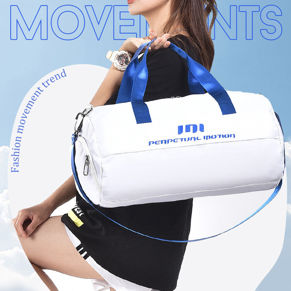 Sports Gym Bag Oxford Dry Wet Separation Bag Large Capacity Fitness Training Bag - Picture 47 of 48