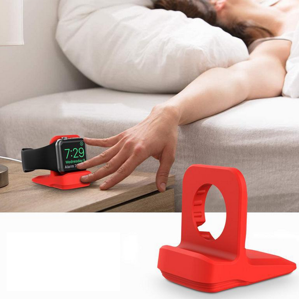 Silicone Watch Charge Stand For Apple Watch - Picture 19 of 55
