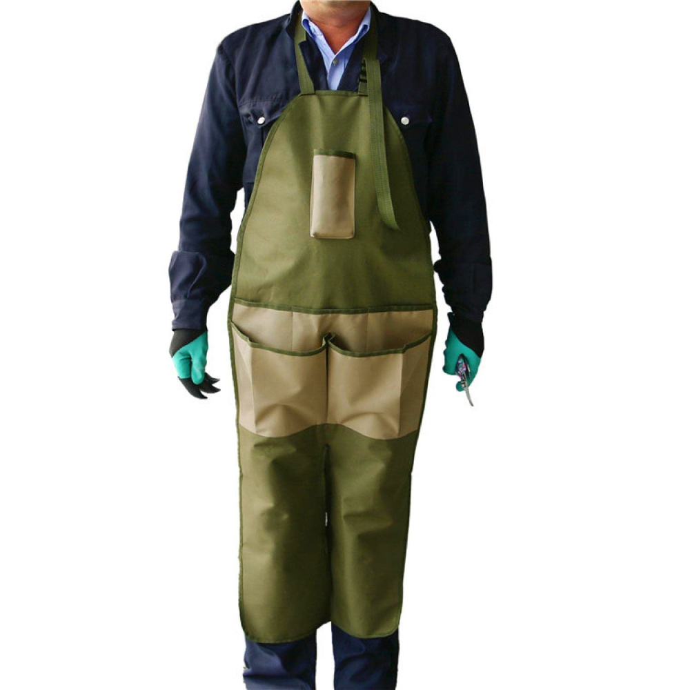 Garden Pocket Apron Waterproof Wear Resistant Tool Storage Work Apron - Picture 24 of 25