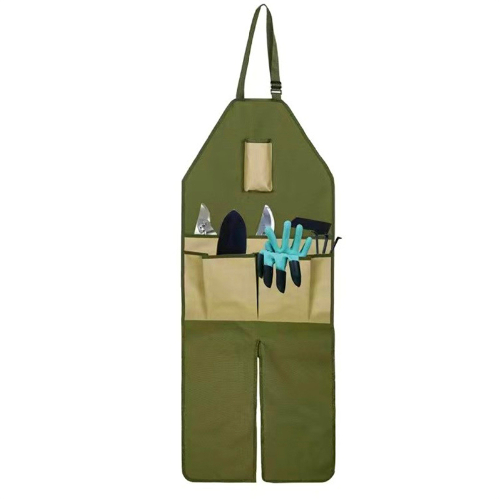 Garden Pocket Apron Waterproof Wear Resistant Tool Storage Work Apron - Picture 25 of 25