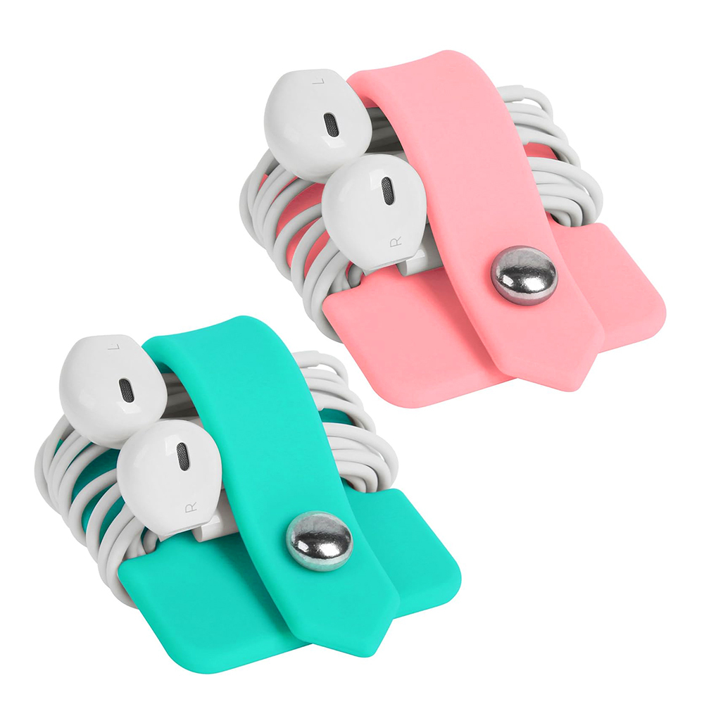 1/2 Pcs Cord Organizer Earbuds Holder Earphone Wrap Earphones Organizer - Picture 10 of 63