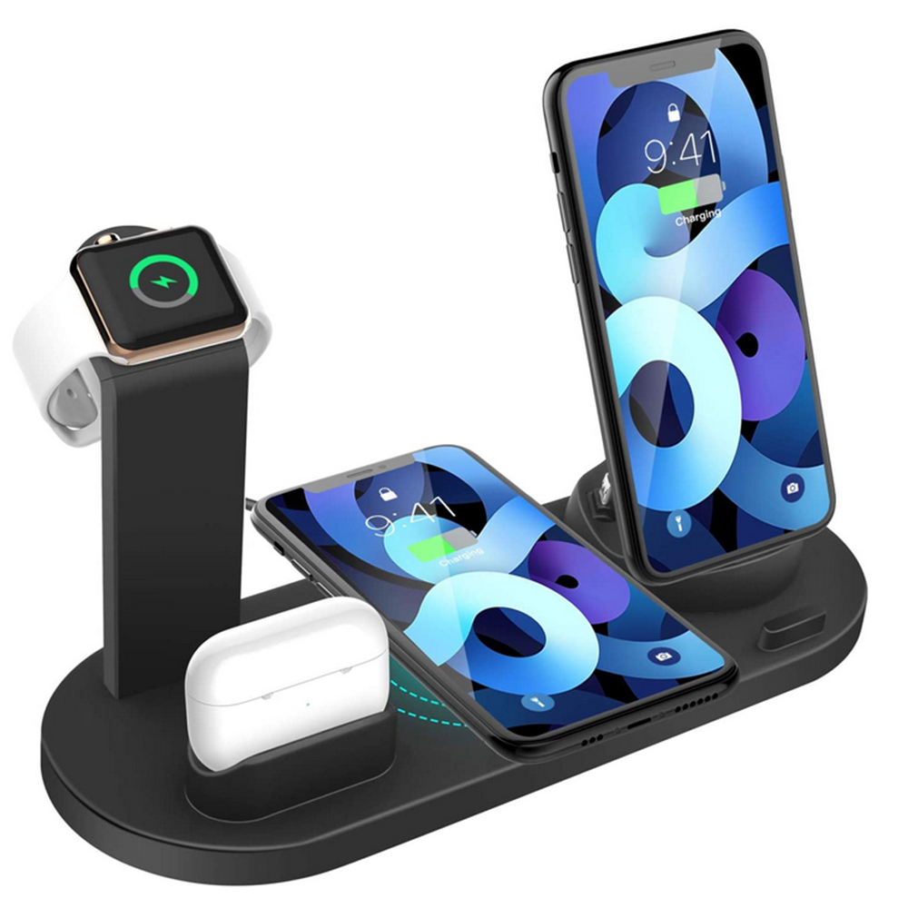 3 in 1 Wireless Charger Dock Charging Station For Apple Watch iPhone 15 14 13 12 - Picture 8 of 21