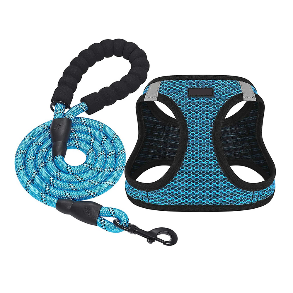 Dog Harness Step-in Breathable Vest Harnesses for Small Medium Dogs - Picture 19 of 30
