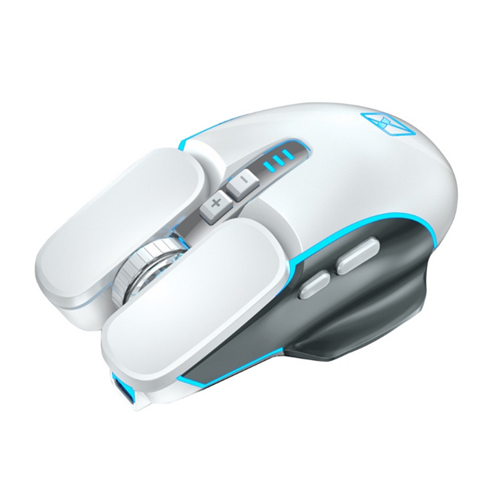 Silent Wireless Mouse Rechargeable 2400DPI Mechanical Game Mouse - Picture 11 of 14