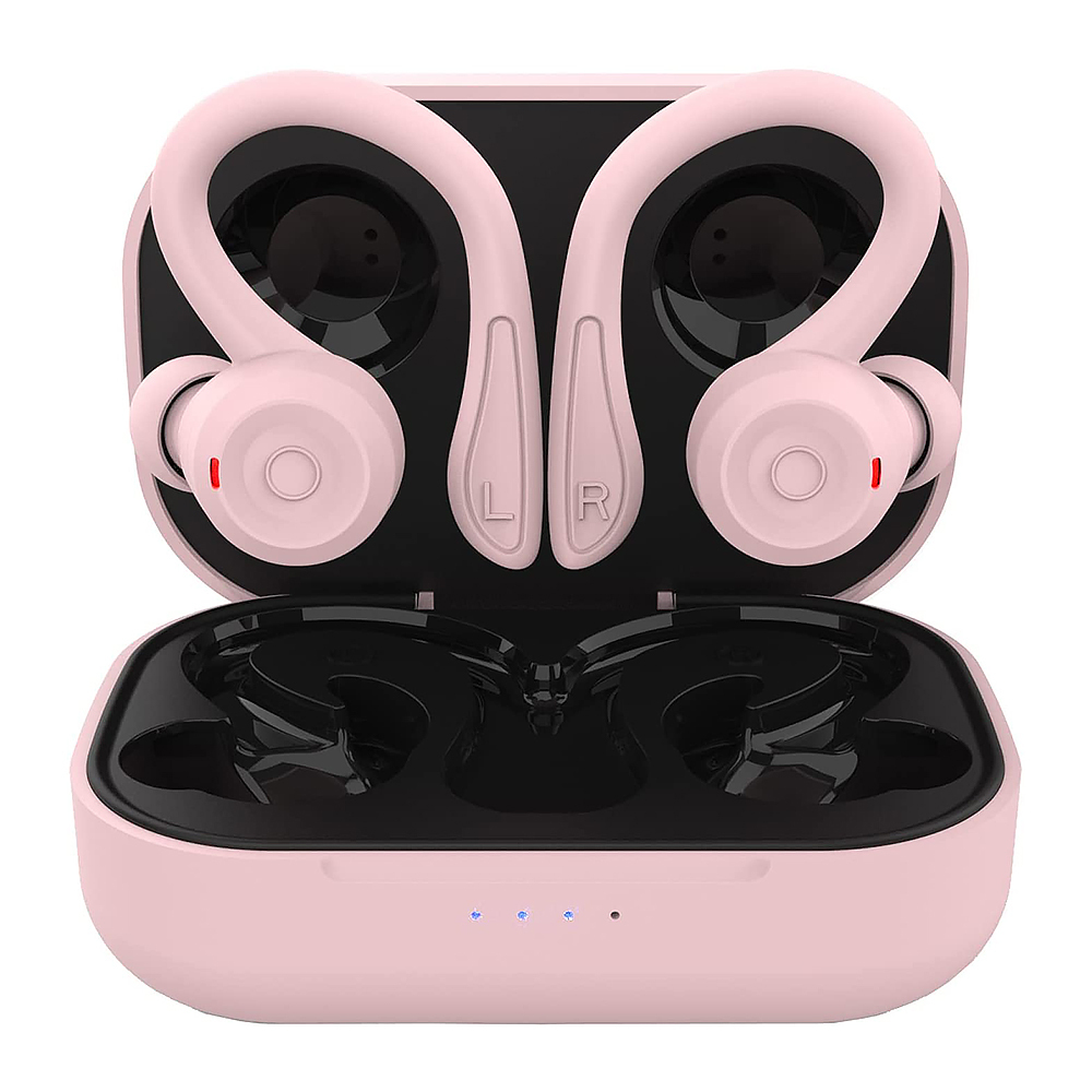 Sport Wireless Earbuds Bluetooth Earphones with Earhooks - Picture 2 of 37
