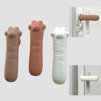 3Pcs Children's Safety Silicone Door Handle Protective Cover Baby Door Knob