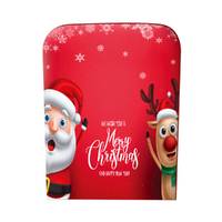 2 Pack Christmas Chair Cover Christmas Chair Back Cover Dining Chair Cover