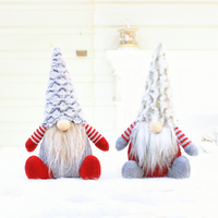 2Pcs Gnome Christmas Faceless Doll Merry Christmas Decorations