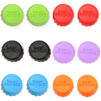 12Pcs Reusable Bottle Cap Sealed Beer Cap Vinegar Soy Sauce Bottle Soda Cola Cap