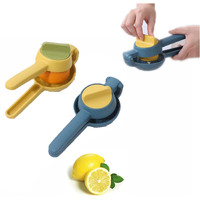 2pcs Manual Juicer Citrus Lemon Squeezer Fruit Juicer Hand Juicer Kitchen Tool