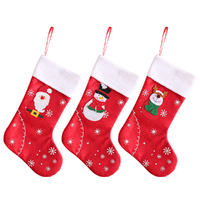 Christmas Stocking Set Christmas Stocking Xmas Gift Bags Decoration Socks