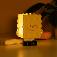Cookies Night Light Bedroom Bedside Atmosphere Light USB Charging LED Light