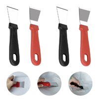 4Pcs Stainless Steel Ice Remover Tool Kitchen Clean Gadget Portable Fridge Tools
