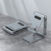 Rotating Mobile Phone Holder Metal Folding Portable Desktop Tablet Bracket
