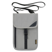 Passport Holder Security Neck Stash Pouch Wallet Bag Travel Portable Card Holder