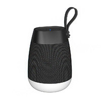 Wireless Bluetooth Speaker Heavy Bass Atmosphere LED Light Waterproof Speaker