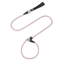 Rope Leash Soft Comfortable Padded Handle Highly Reflective Threads Dog Leash