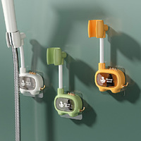 3Pcs Household Shower Bracket Punch-Free Bathroom Adjustable Shower Head Holder
