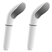 2Pcs Shower Booster Shower Disassembly Shower Bathroom Water Heater Shower Head