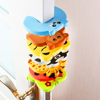 7 Pcs Doorknob Wall Protect Children Door Stopper Holder Kids Finger Protecter