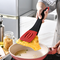 Kitchen Cooking Tongs Barbecue Clamp Spatula Plier Food Flip Shovel Clamp