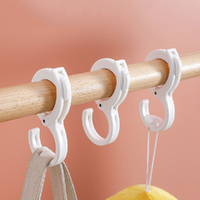 20Pcs Multifunctional Plastic S Shaped Hook Table Edge Hook Windproof Hook