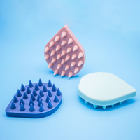 3 Pack Scalp Massager Shampoo Brush with Soft Silicone Bristles for Scalp Care