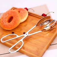 2 Pack Serving Tongs for Buffet Party Catering Thickening Food Serving Tongs