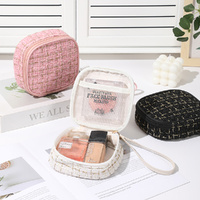 3 Pack Mini Makeup Storage Bag Ladies Portable Lipstick Key Coin Organizer Pouch