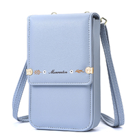 Simple Small Crossbody Cell Phone Bag for Women Mini Over Shoulder Handbag Purse