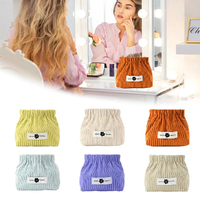 6pcs Mini Lipstick Bag Cosmetic Storage Automatic-Closing Jewelry Coin Organizer