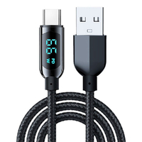 USB Type C Cable For Huawei Xiaomi Samsung Super Charge 66W Fast Charging