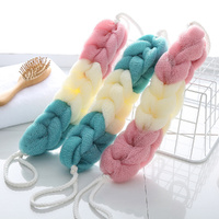 3Pcs Colour Bath Balls Bath Strips Bath Towels Adult Back Rubbing Bath Towels